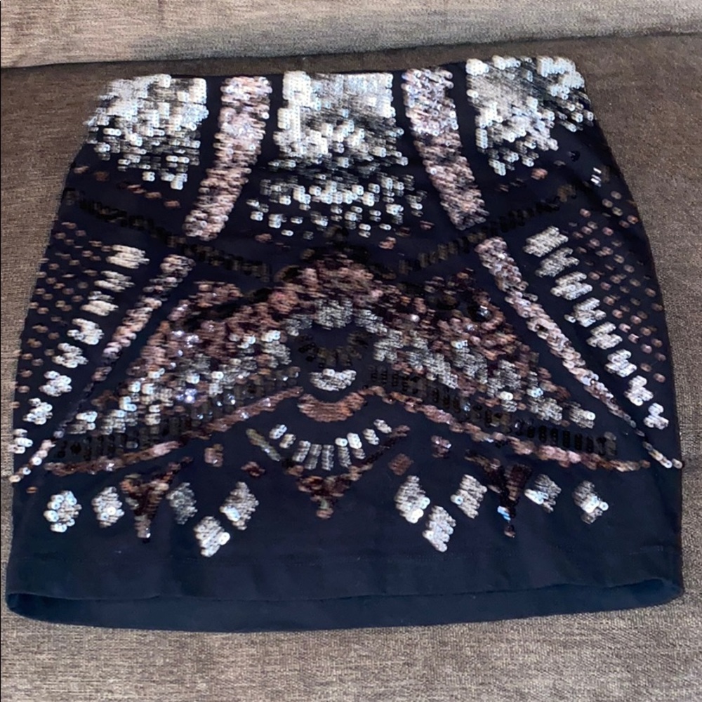 Sequin Skirt